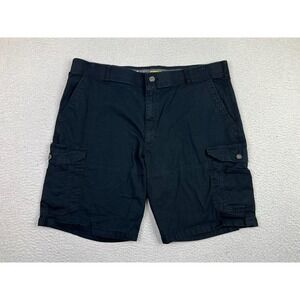 Lee Extreme Motion Cargo Shorts Mens 42 Black Stretch Performance Casual Summer